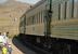 モンゴルの列車