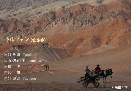 トルファンの馬車