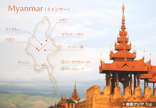 マンダレーの風景